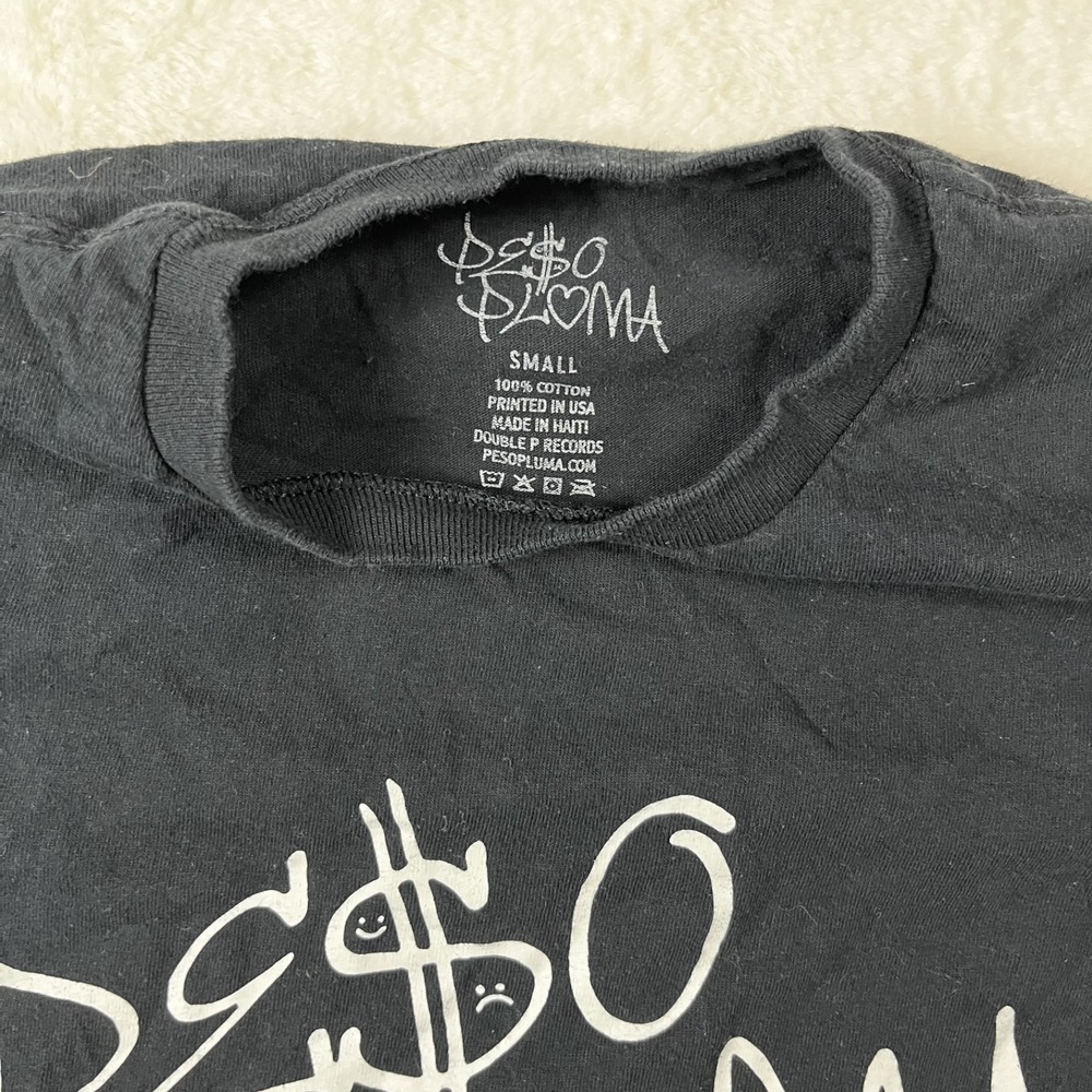 Peso Pluma 2023 tour T-shirt Black Small - Picture 3 of 3